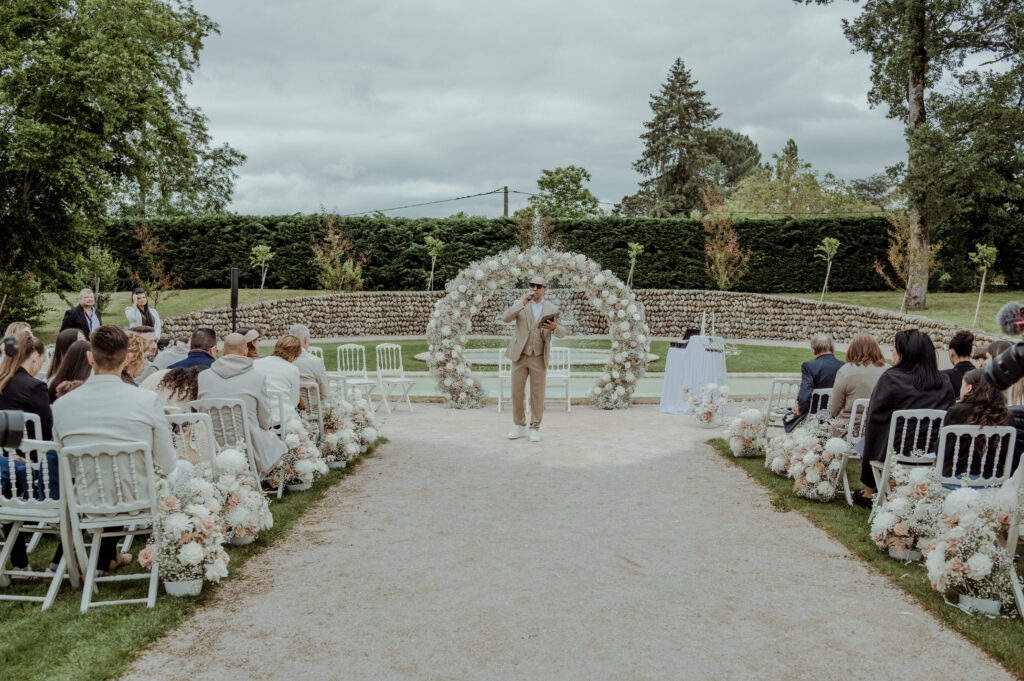 cérémonie de mariage de Cecilia et Maxence Moncassin