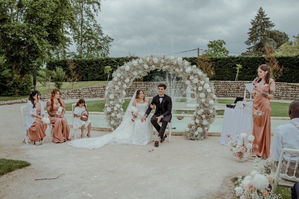 cérémonie de mariage de Cecilia et Maxence Moncassin